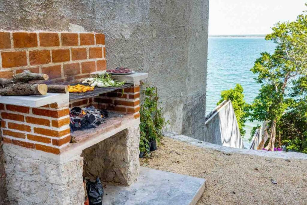 Alegre Casa De Lujo Frente A Laguna Bacalar